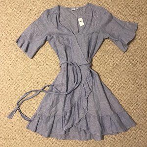 Gap Women's striped blue dress